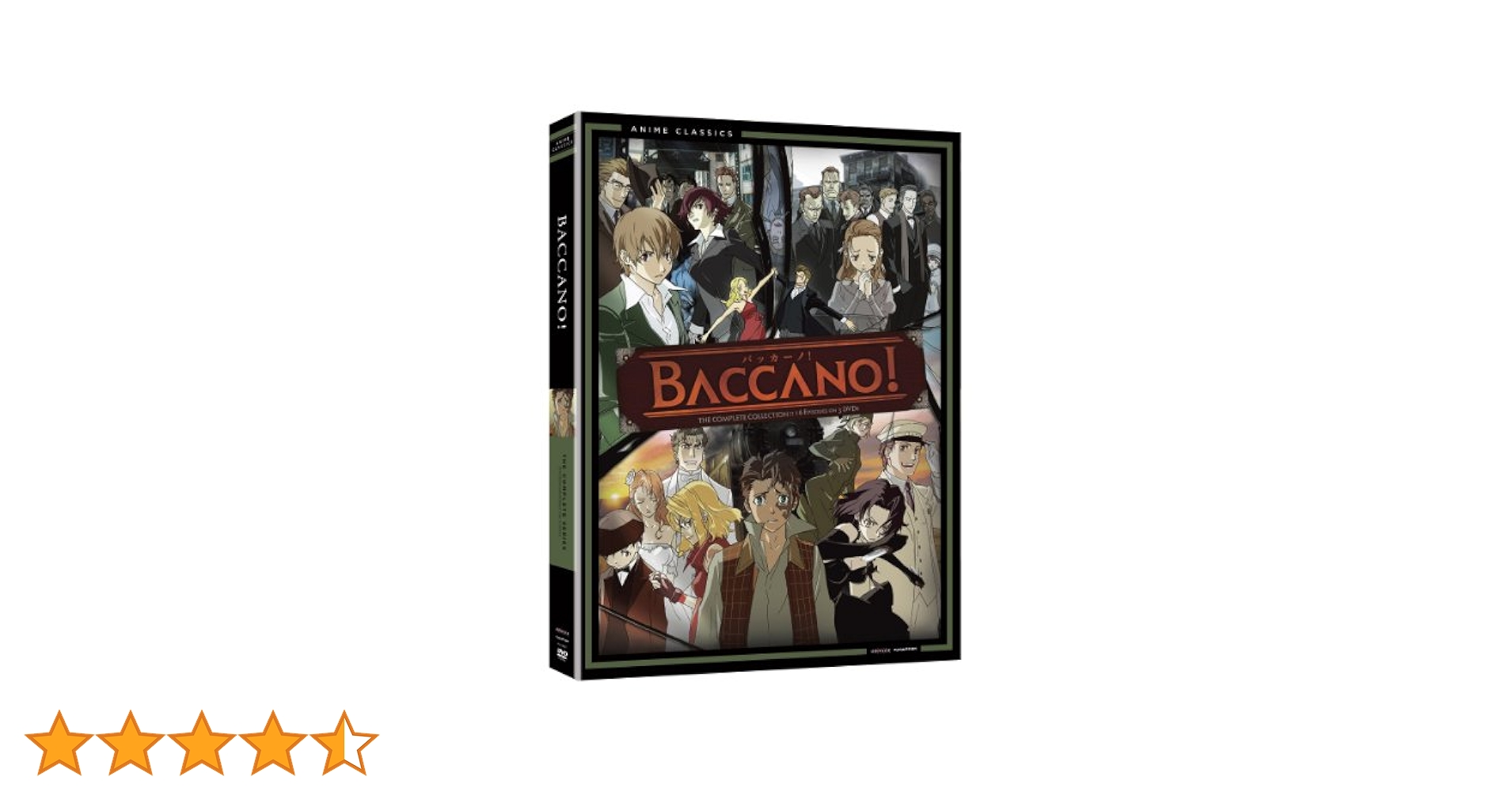 バッカーノ! BACCANO! Blu-ray Disc BOX〈3枚組〉 Amazon.co.jp: Baccano! Blu-ray Disc BOX Limited Edition